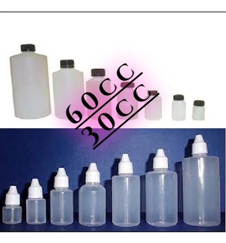 Envases De 30cc 60cc Tipo Goteros