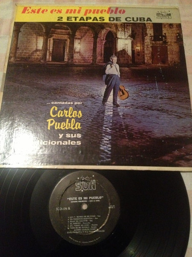 Carlos Puebla Este Es Mi Pueblo Disco De Vinil 