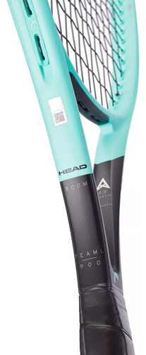 Raqueta Tenis Head Boom Team Grafito Tennis Color Celeste/negro Tamaño Del Grip 4 3/8