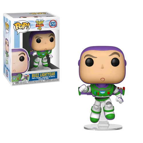 Boneco Funko Pop! Buzz Lightyear 523 Toy Story 4 - Pixar