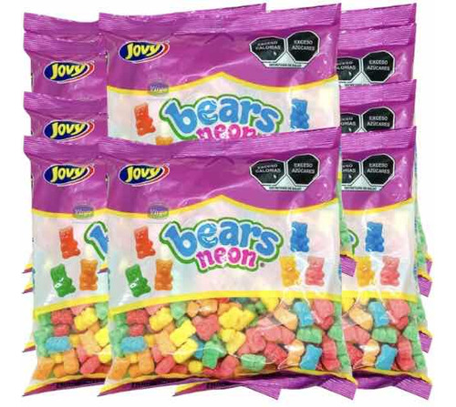 Gomitas Ositos Neon Jovy 15 Kg