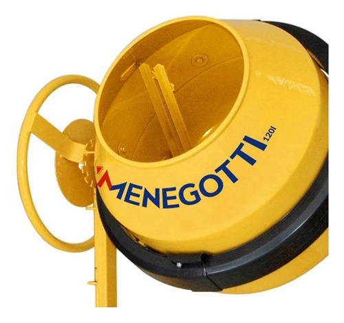 Motor monofásico Betoneira Menegotti Prime de 120 litros, 1/2 cv, 4 p, 220 V