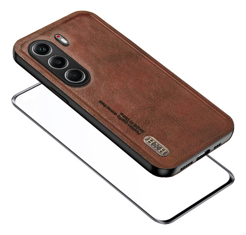 Funda Para Tecno Camon 40 Pro Piel Exfoliante Antigua+mica