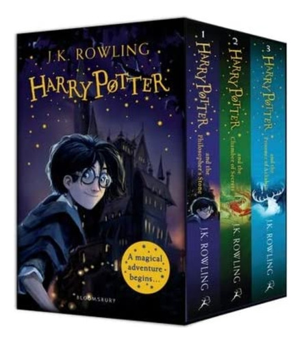 Harry Potter 1-3, Box Set. A Magical Adventure Begins Inglés