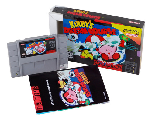 Kirbys Dream Course Super Nintendo Snes Completo