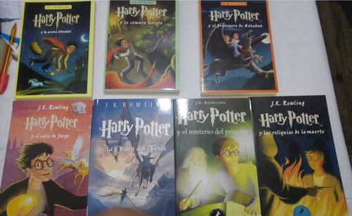 Saga Harry Potter Completa 1 A 7 J.k. Rowling Libros Nuevos