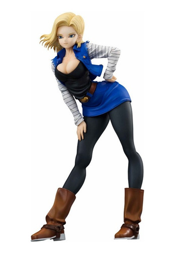 Figura De Androide Número 18 Sexy 19 Cm Con Caja Version I