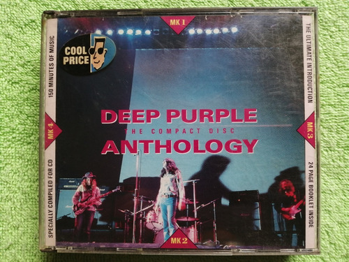 Eam Cd Doble Fat Box Deep Purple Anthology 1991 Emi Records