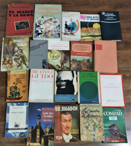 Espectacular Lote De 20 Libros Autores Varios. 