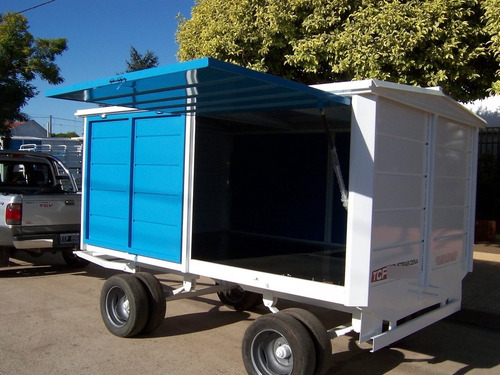 Acoplado Taller Rodante Trailer Cerrado Obrador Modelo 3000
