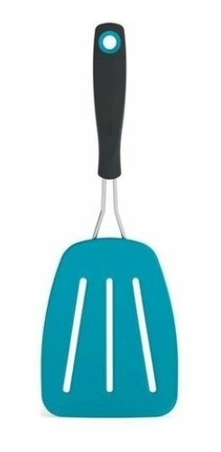 Imagen 2 de 3 de Espátula Ranurada Larga De Nylon Flex 36 Cm