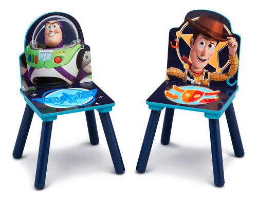 Set De Mesa Y Sillas Para Niños Pequeños Toy Story
