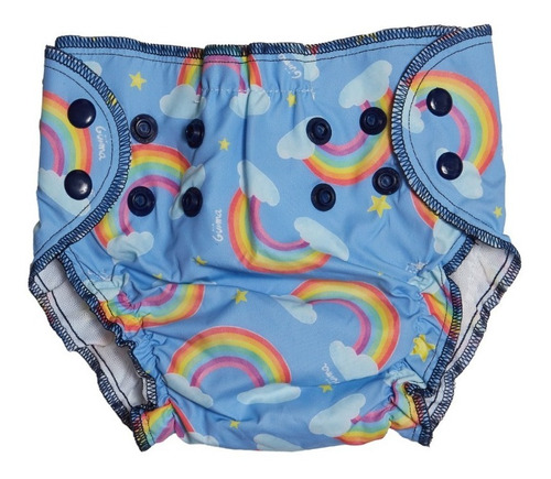 Pañal De Agua Reutilizable Güima Arcoiris