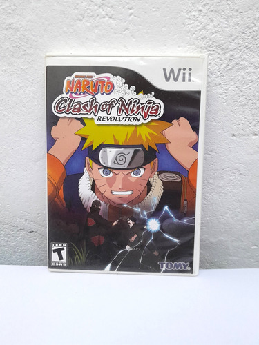 Naruto Clash Of Ninja Revolution Original Nintendo Wii