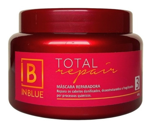 Máscara Reparadora Total Repair Inblue 500g Pós Química