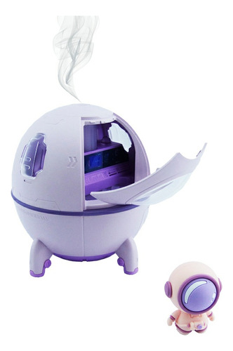 Humidificador Rgb Modelo Mj046 Nave Espacial Usb