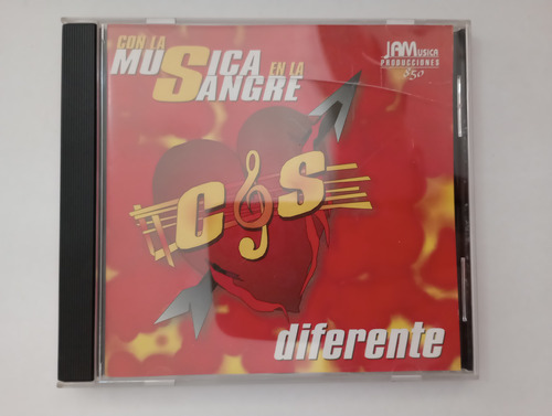 Cd Con La Música En La Sangre Diferente  