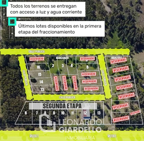 Colonia, Riachuelo - Venta De Terrenos - Fraccionamiento La Paz -  Lote 5 Manzana B - 586 M2