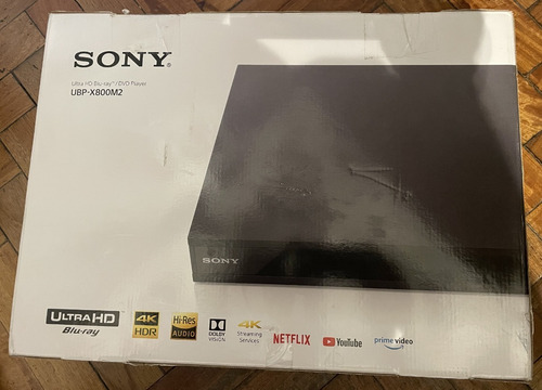 Imagen 2 de 3 de Reproductor De Bluray Sony Ubp-x800m2 Nuevo En Su Caja