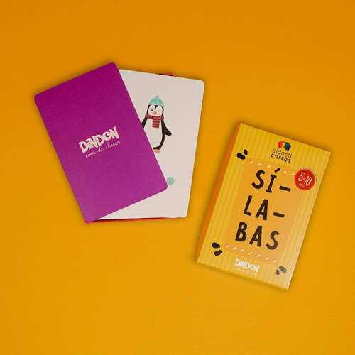 Imagen 3 de 9 de Cartas Didácticas Infantiles Con Letras, Palabras Y Sílabas