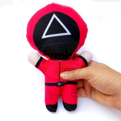 Imagen 2 de 9 de Muñecos Juego De Calamar Peluches Serie 3 Modelos