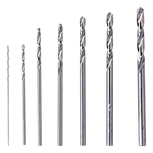 Juego De Brocas 628 Acero Rápido 0.8-3.2 Mm Dremel