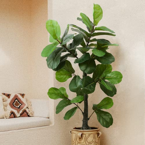 Higuera Artificial Fiddle Leaf Fig Tree Maceta, 6 Pies ...