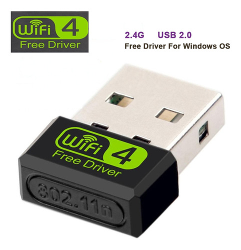 Adaptador Wifi 150mbps Usb Pc Laptop - Incluye Driver (e003)