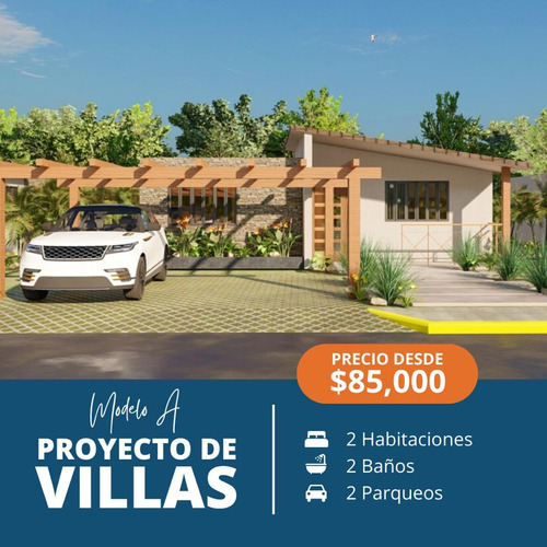 Proyecto De Villas, Ubicado En Higuey A Solo 15 Mn. De Playa