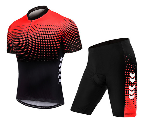 Ropa De Ciclismo Corta Con Camiseta De Ciclismo Para Trajes