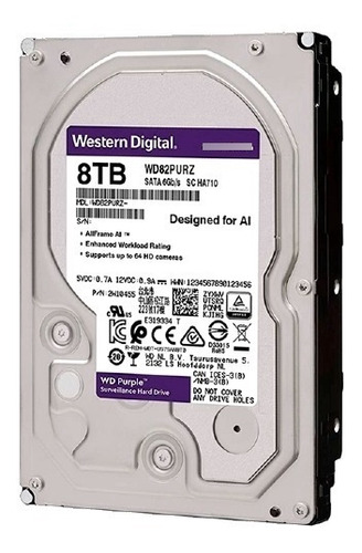 Disco Duro Purpura Western Digital 3.5 8teras Nuevo Oferton