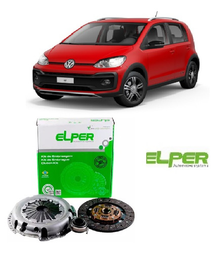 Kit Embreagem Volkswagen Up 1.0l 12v Ea211 I-motion  2018