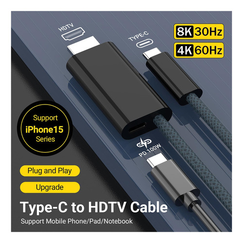 Tek Styz Pro Usb-c Hdmi 8k Compatible Con Dell Xps 13r +100w