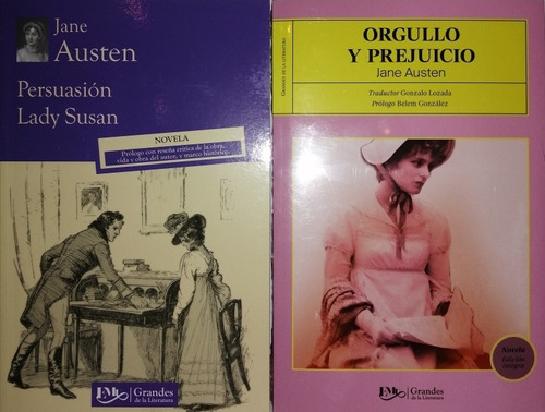 Jane Austen/ Orgullo Y Prejuicio + Persuasión/  Oferta  2x1.