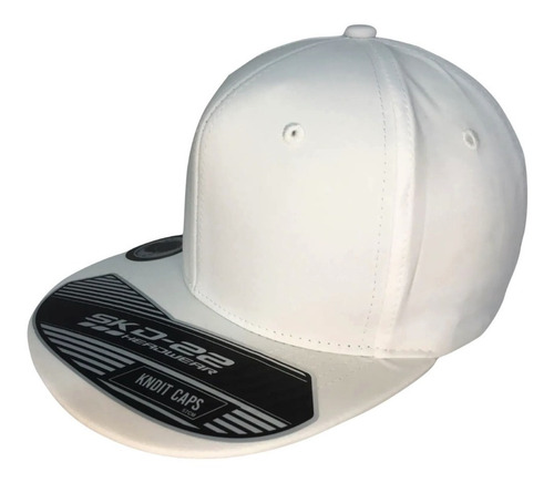 Gorra Plana Poliester Doble Boton