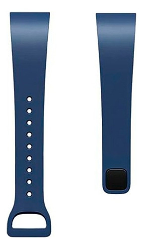 Bracelete De Silicone Para Pulseira Inteligente Mi Band 4c Cor Azul Tamanho U