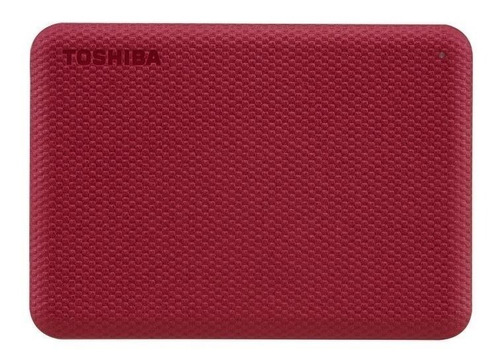 Disco rígido externo Toshiba Canvio Advance HDTCA40X 4TB vermelho