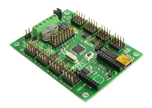 Modulo Control 32 Servos Pwm Ssc-32u Lynxmotion Arduino