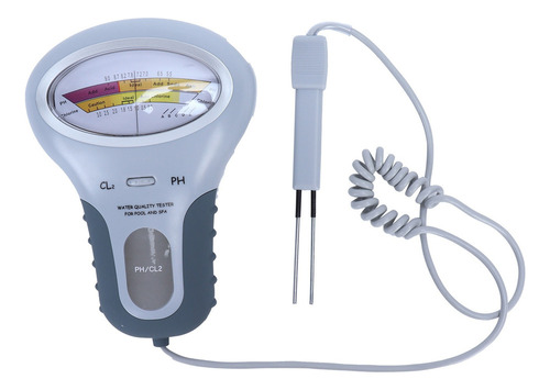 Probador De Cl2 De Nivel Cloro Y Ph De Calidad Agua 2 En 1