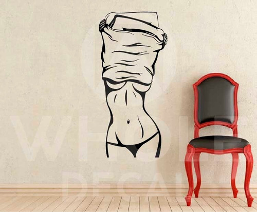 Vinilo De Pared Mujer Sexy Streptease Decal Calco