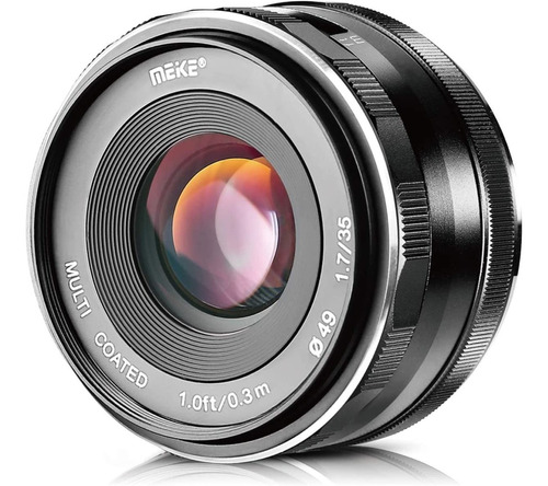 Lente Meike 35mm F1.7 Para Camara Sony E-mount