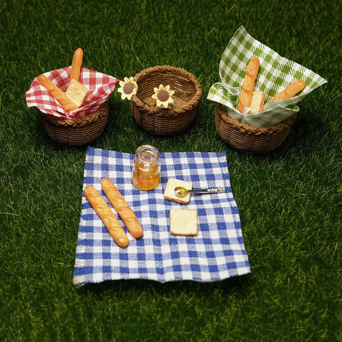 Accesorios De Casa De Muñecas De Comida En Miniatura Decorac