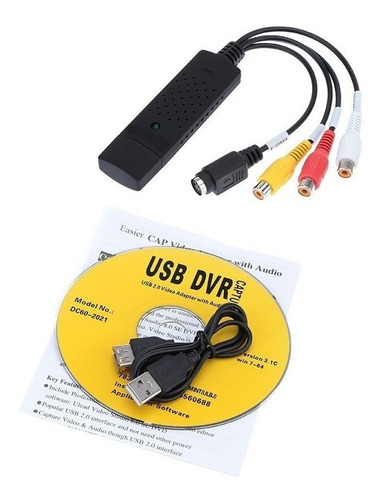 Imagen 6 de 7 de Capturadora De Video/audio Usb Easycap, Conexión S-video/rca