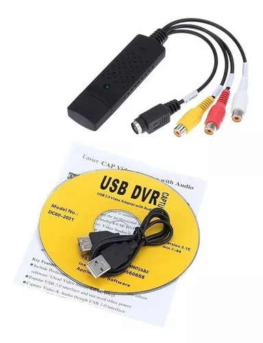 PRODUCTO AGOTADO Capturadora de Video Easy Cap USB para Traspaso