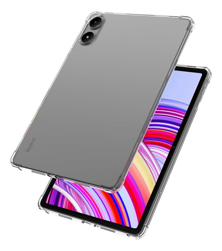 Funda Tpu Airbag Antigolpe Para Xiaomi Redmi Pad Pro 12.1 Transparente