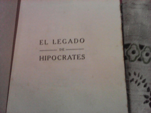 El Legado De Hipócrates