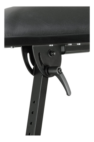 Taburete Neumático K&m 14047 Ajustable Ergonomico Negro
