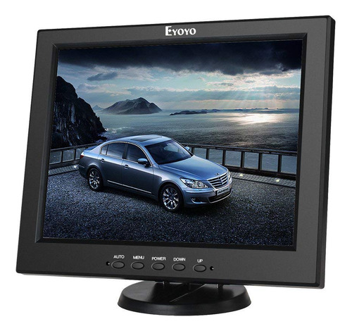 Eyoyo Monitor Entrada Bnc Vga Av Portatil Tft Lcd Mini Hd