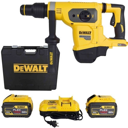 Rotomartillo Sds Max 60v Brushless Dewalt Dch481x2-b2