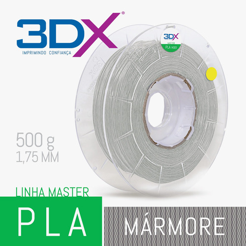 Filamento Pla Ht 500g 1,75 Mármore